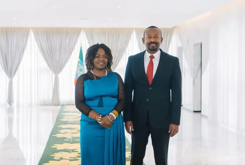 Ethiopian Prime Minister Holds Talks with Colombian Vice President
